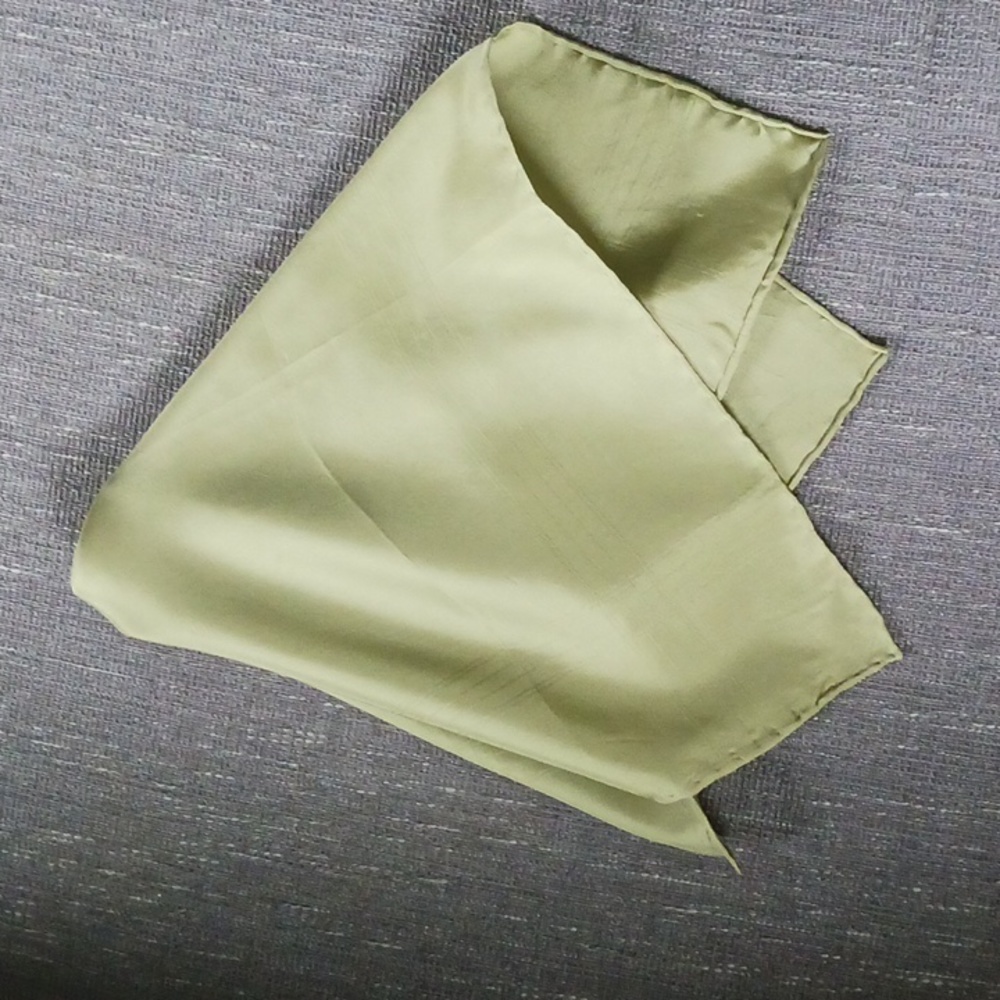 Ladies Small Silk Scarf or Men's Silk Handkerchief